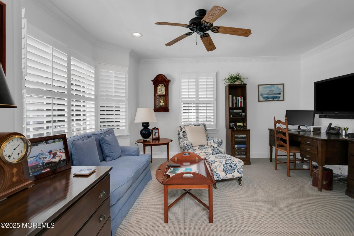 Home Office, Interior, Recessed Lighting