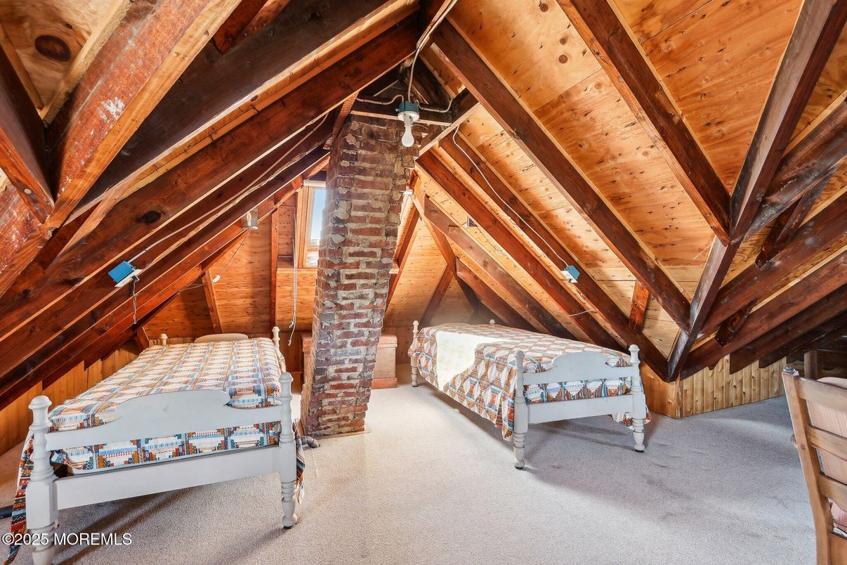 Bedroom, Interior, Wooden Beams, Wooden Ceilings, Wooden Walls