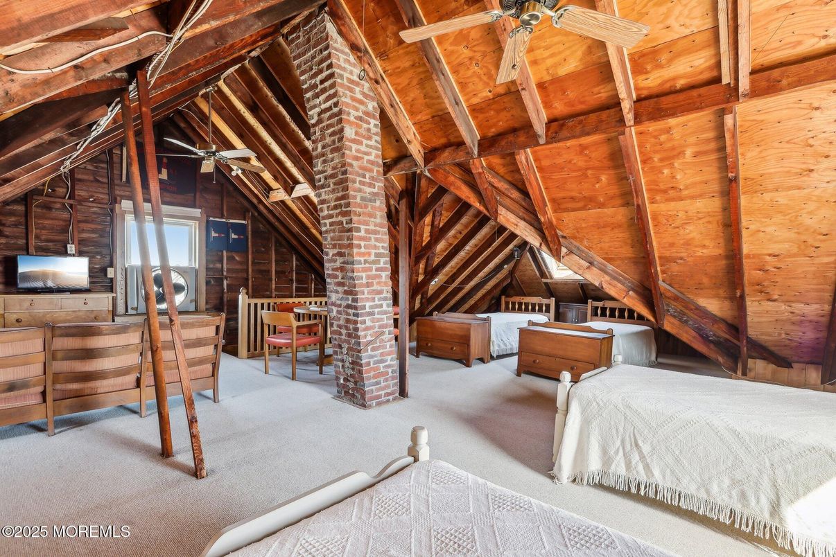 Bedroom, Interior, Wooden Beams, Wooden Ceilings, Wooden Walls