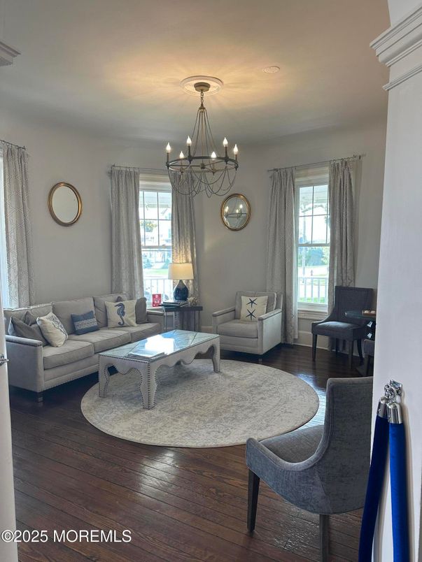 Chandelier, Interior, Living room, Wood Texture Flooring