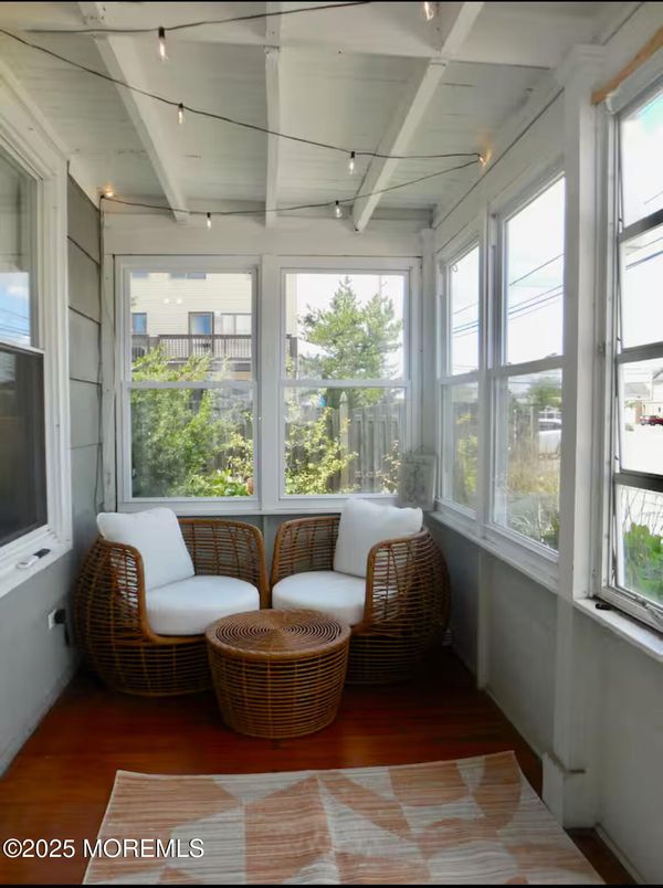Interior, Sun Room, Wood Texture Flooring