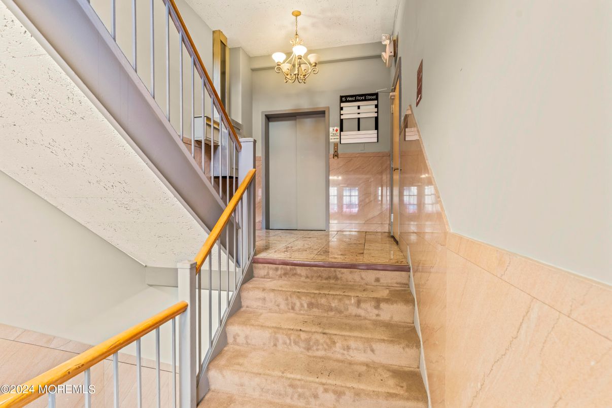 Chandelier, Interior