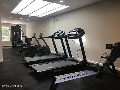 Fitness Equipment, Interior, Recessed Lighting