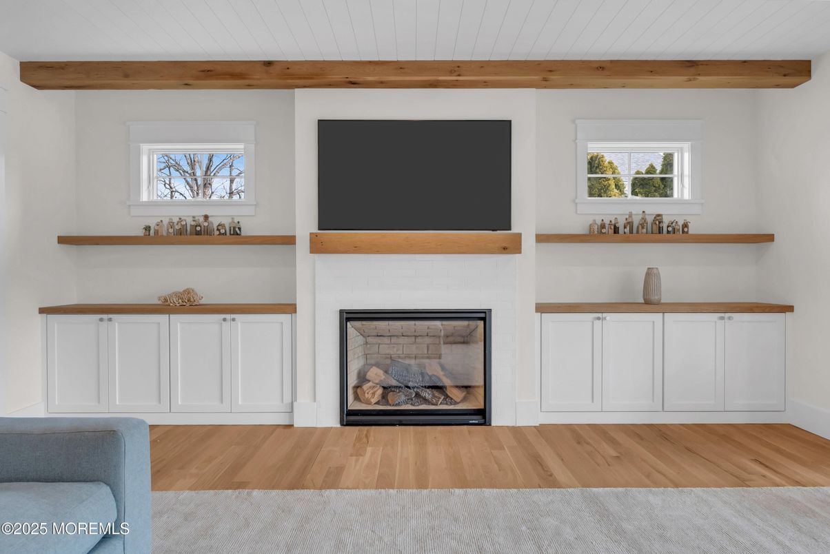 Fireplace, Interior, Wood Texture Flooring