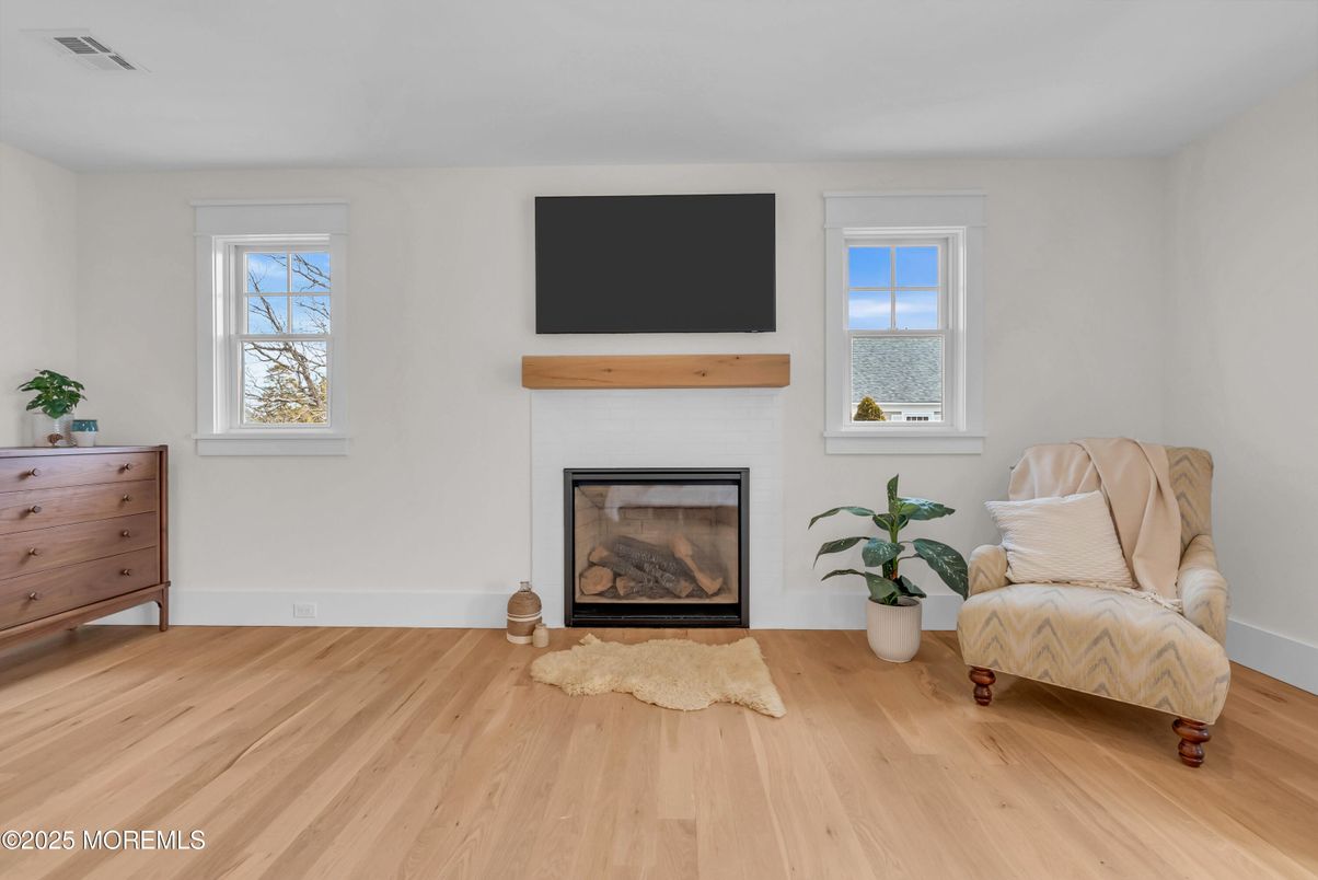 Fireplace, Interior, Wood Texture Flooring