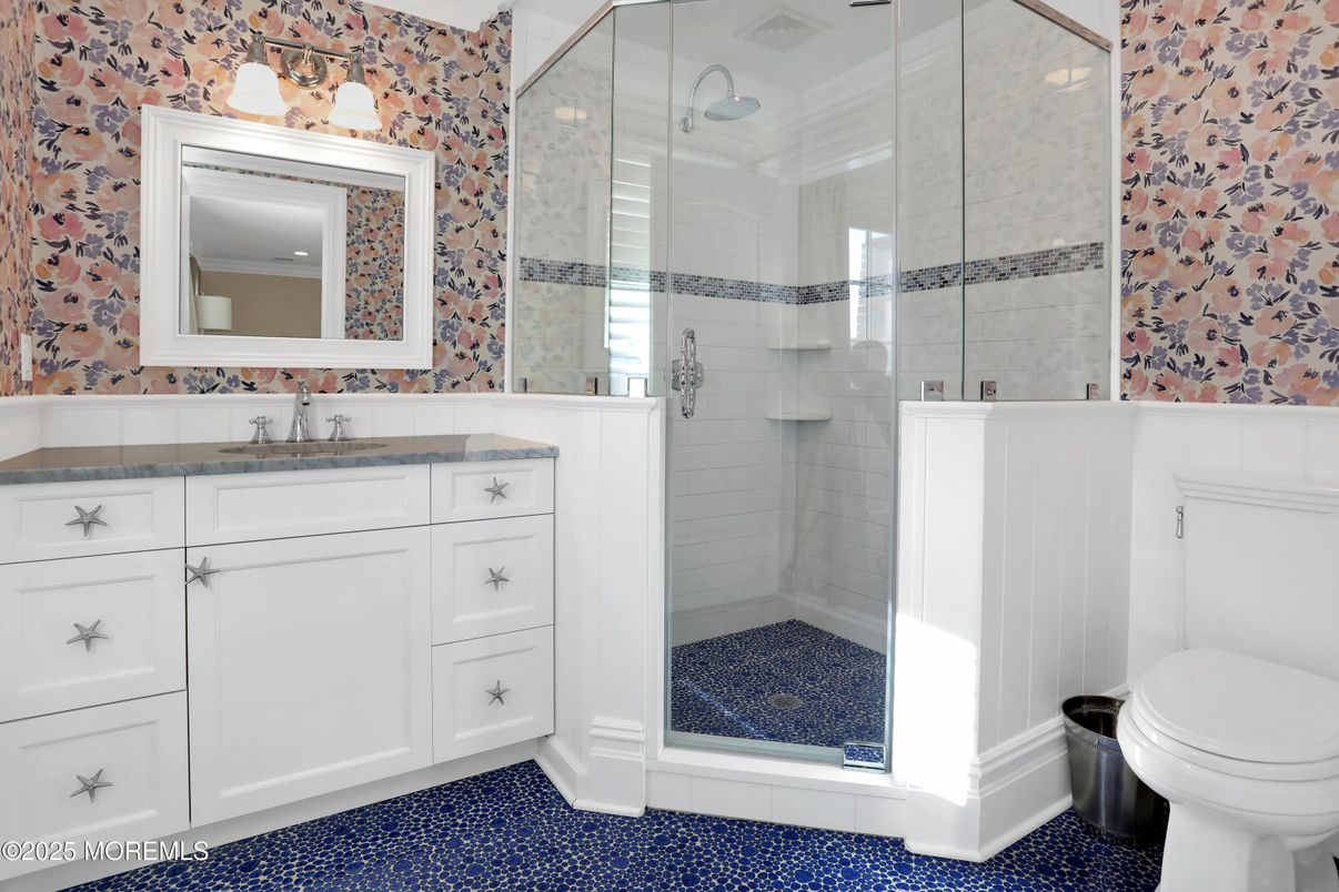 Bathroom, Glass Shower, Interior