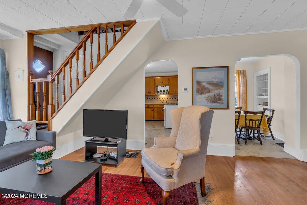 Dining room, Interior, Kitchen, Living room, Wood Texture Flooring