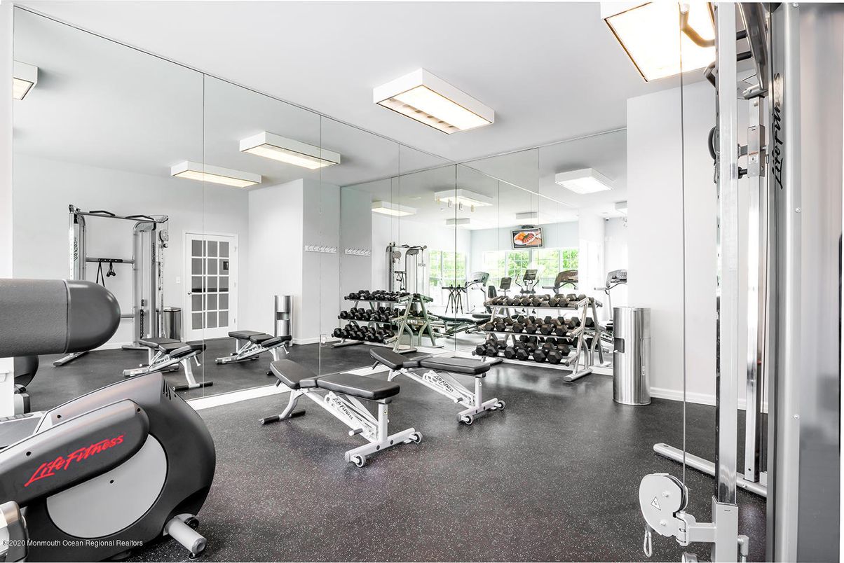 Fitness Equipment, Gym, Interior