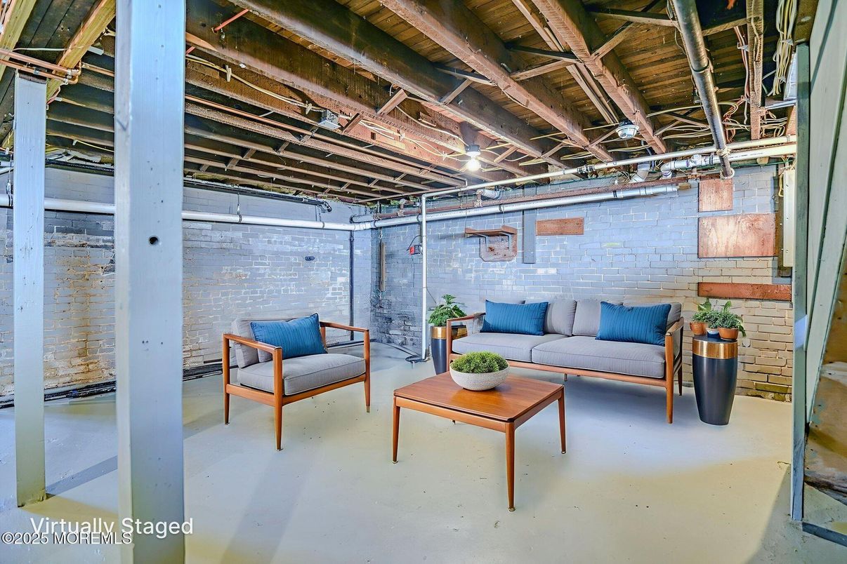 Interior, Living room, Stone Walls, Wooden Beams