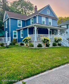 Backyard, Exterior, Facade, Queen Anne Victorian