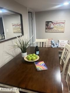 Dining room, Interior