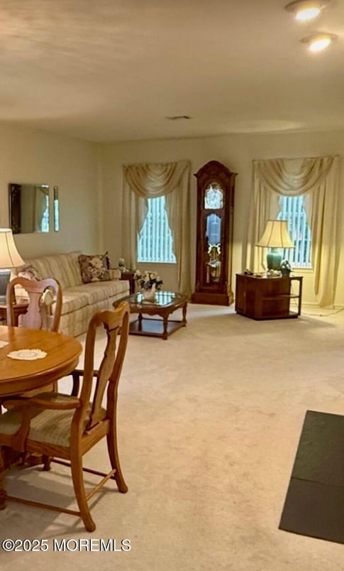 Dining room, Interior, Living room, Recessed Lighting