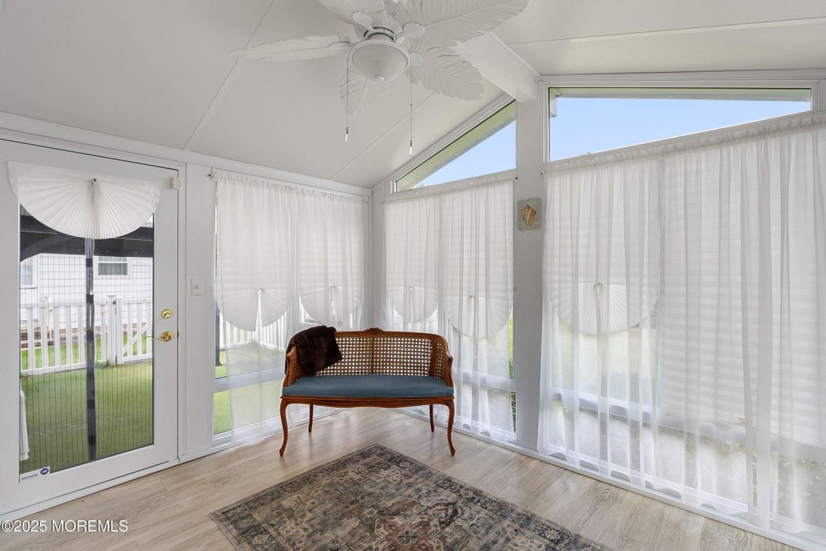 Interior, Sun Room, Wood Texture Flooring