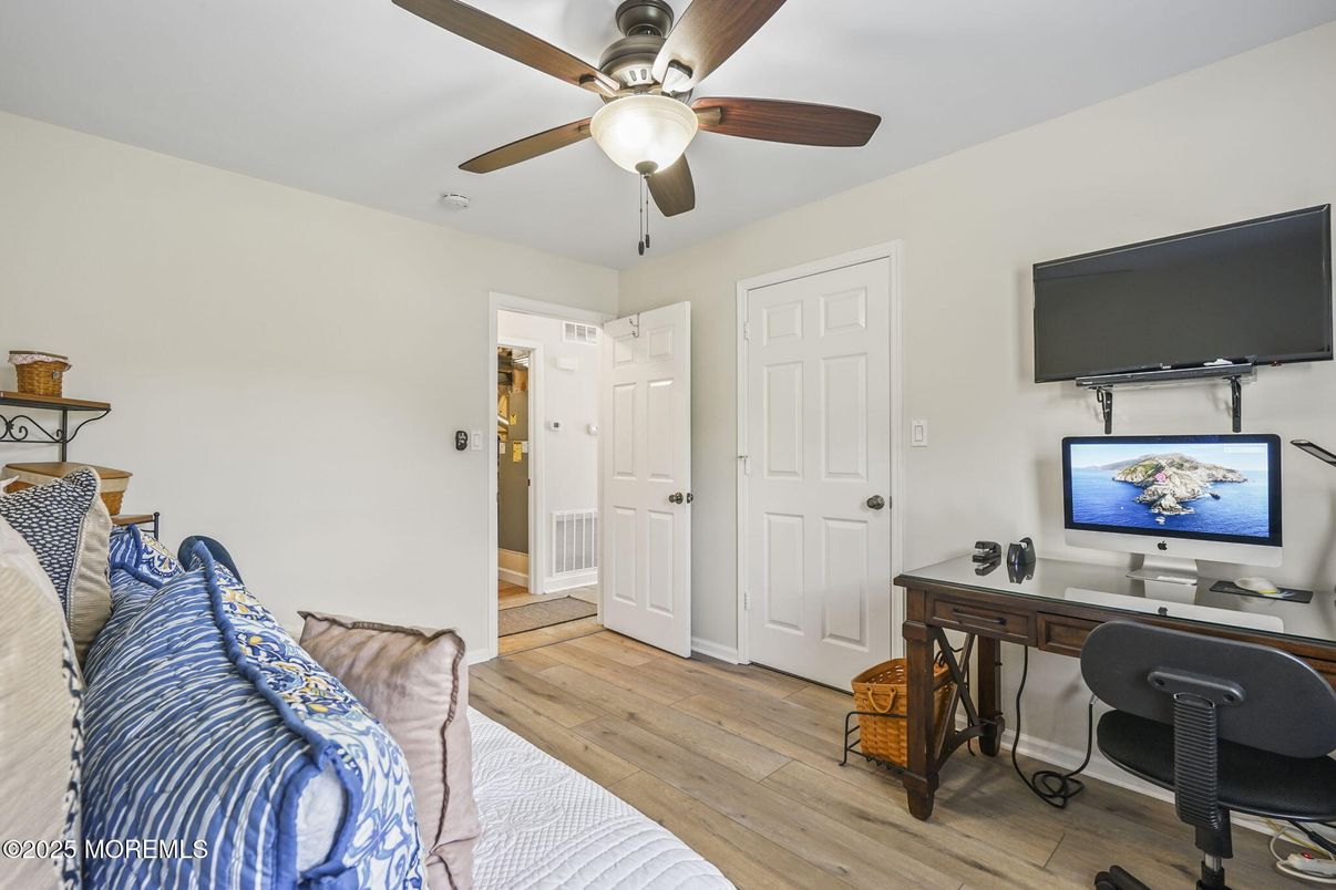 Home Office, Interior, Wood Texture Flooring
