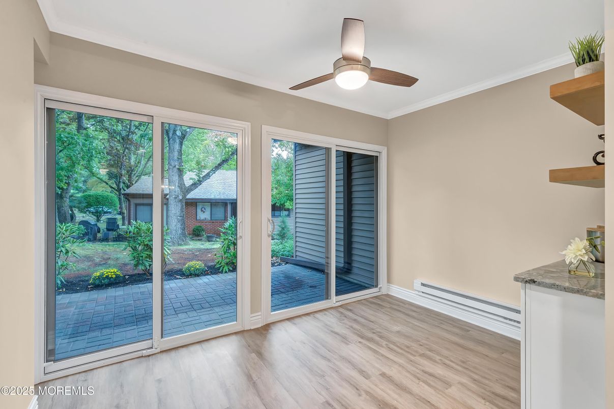 Empty room, Interior, Wood Texture Flooring
