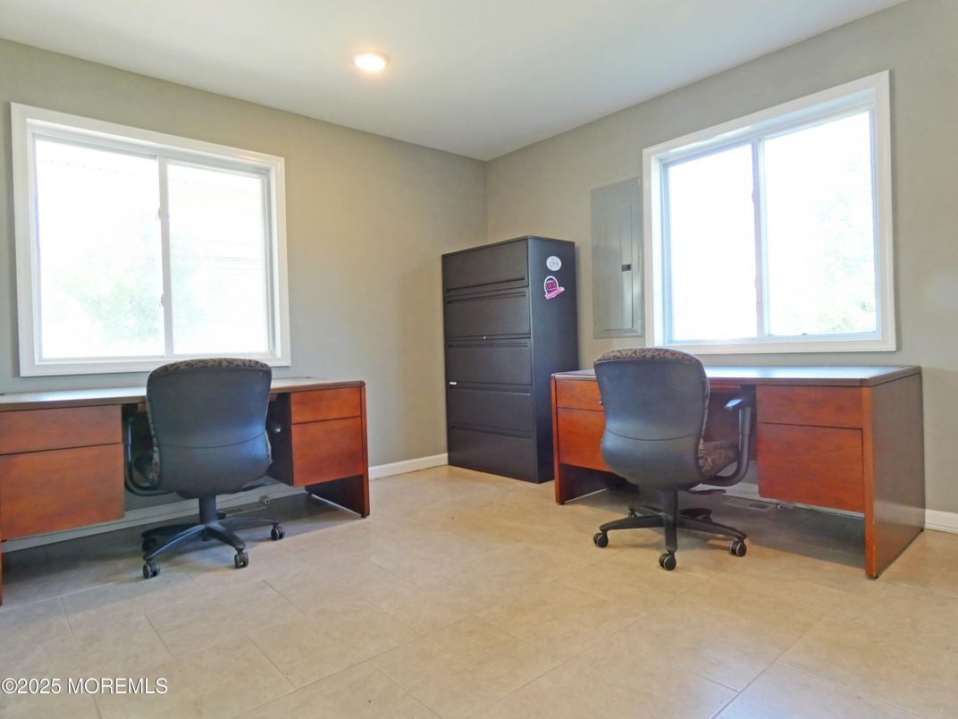 Home Office, Interior, Recessed Lighting