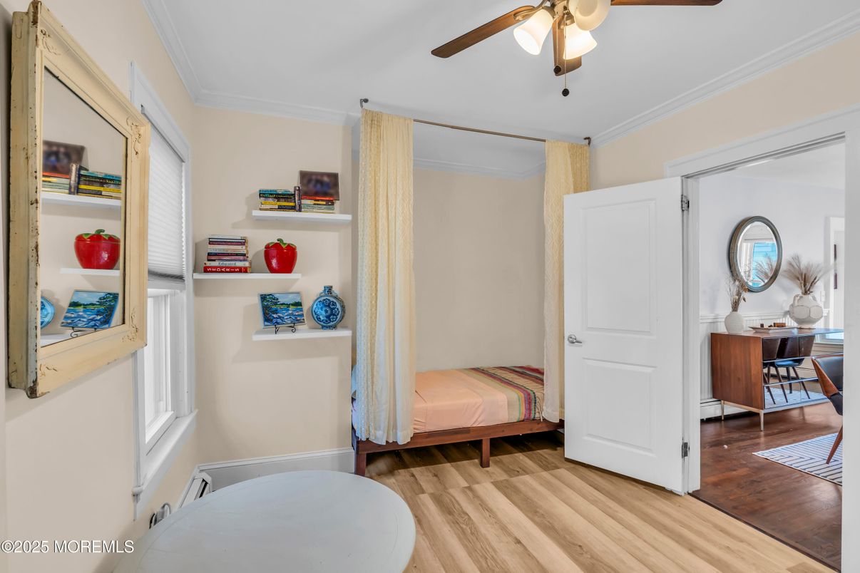 Bedroom, Home Office, Interior, Wood Texture Flooring