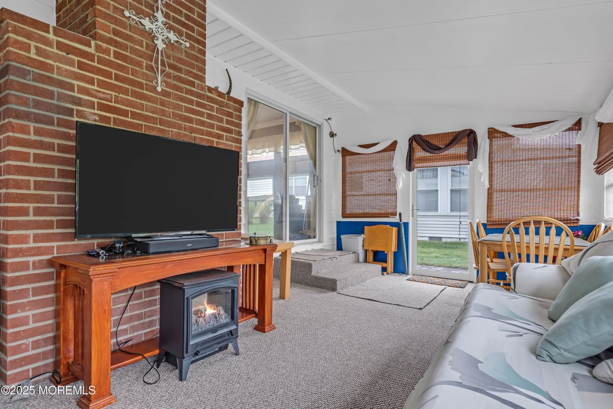 Fireplace, Interior, Living room, Stone Walls
