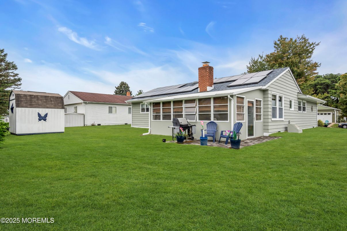 Backyard, Exterior, Solar Panels