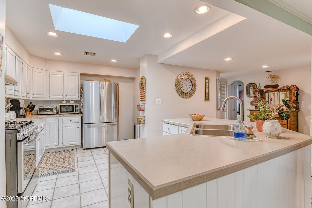 Interior, Kitchen, Recessed Lighting, Stainless Steel Appliances