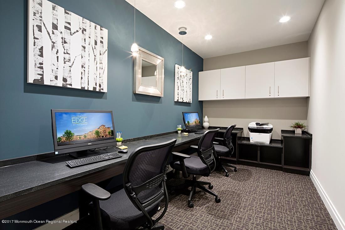 Home Office, Interior, Recessed Lighting