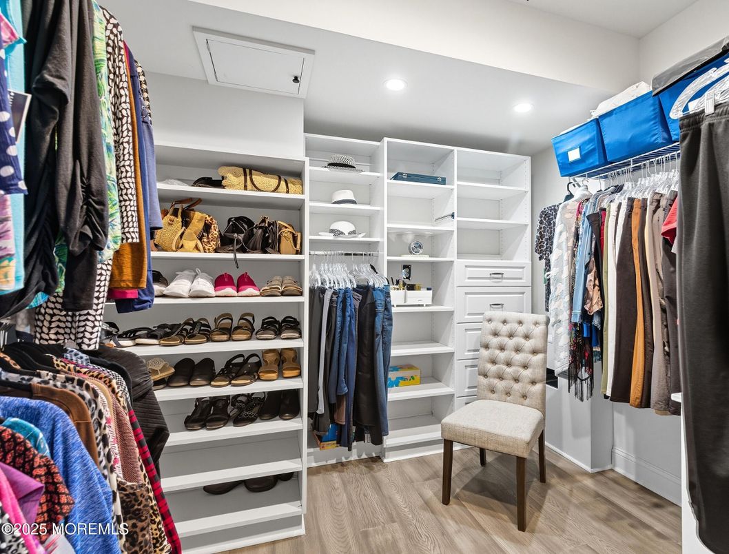 Interior, Recessed Lighting, Walk-in Closets, Wood Texture Flooring