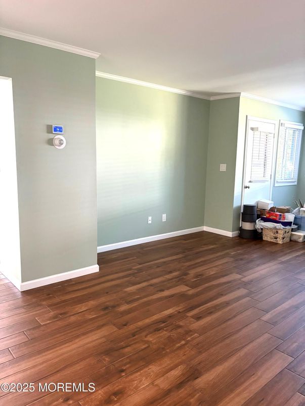Empty room, Interior, Wood Texture Flooring