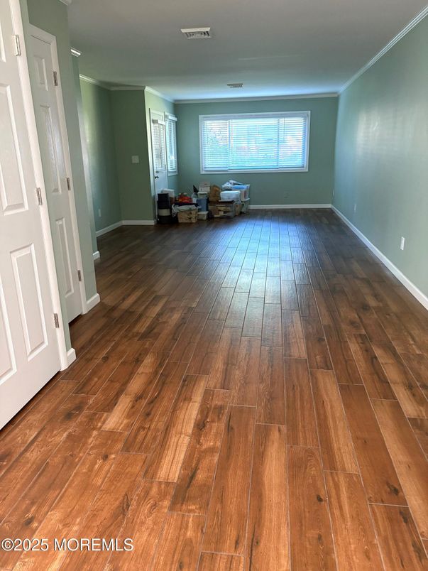 Empty room, Interior, Wood Texture Flooring