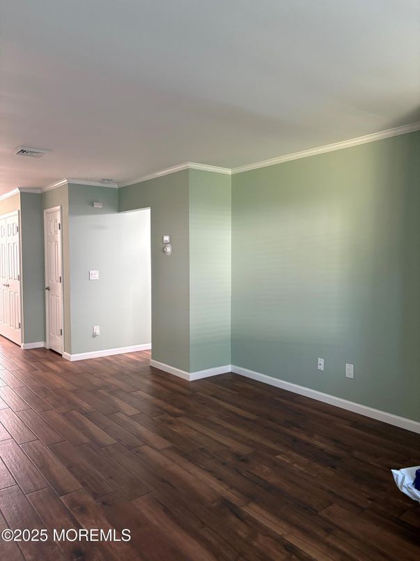 Empty room, Interior, Wood Texture Flooring