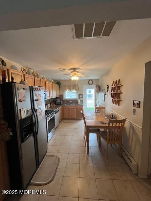 Dining room, Interior, Kitchen