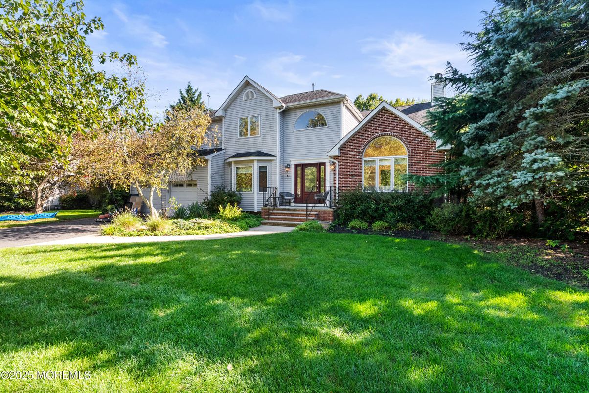Backyard, Exterior, Facade, Brick Facade, Tudor Revival