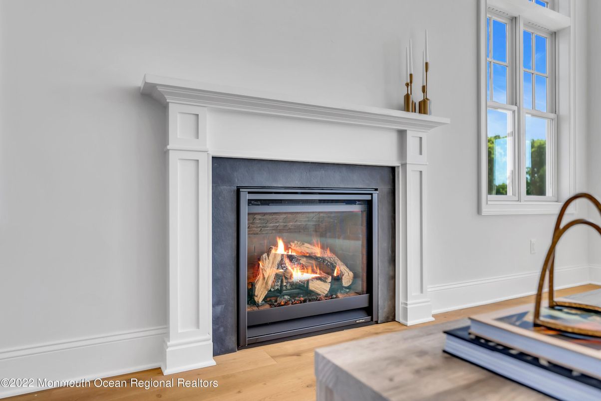 Fireplace, Interior, Wood Texture Flooring