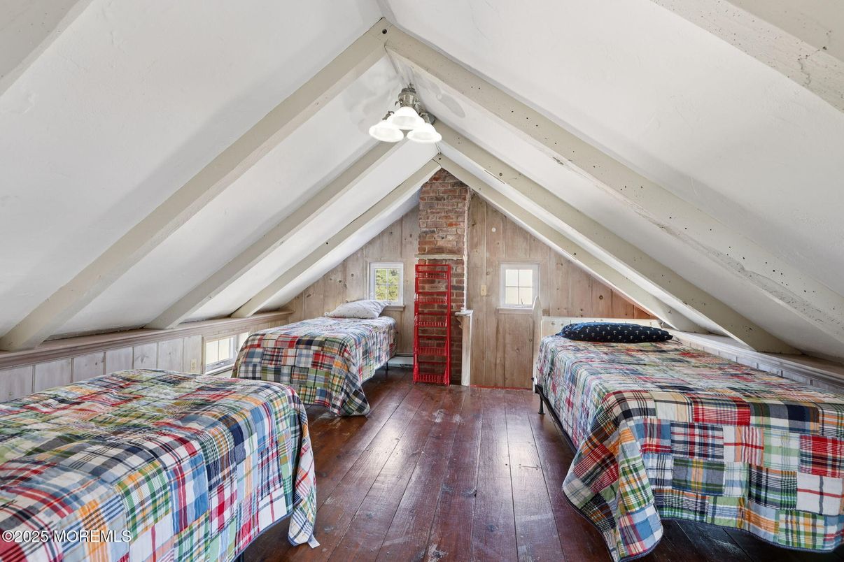 Bedroom, Interior, Wood Texture Flooring, Wooden Walls