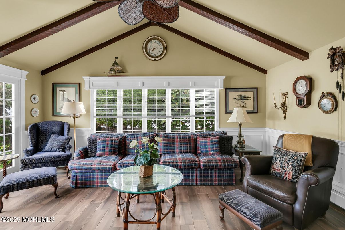 Interior, Living room, Wooden Beams, Wood Texture Flooring