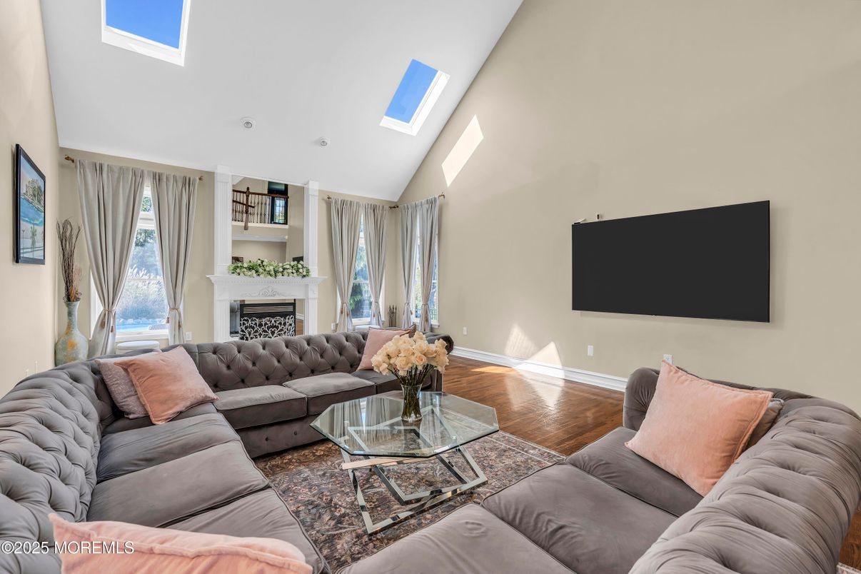 Fireplace, Interior, Living room, Wood Texture Flooring