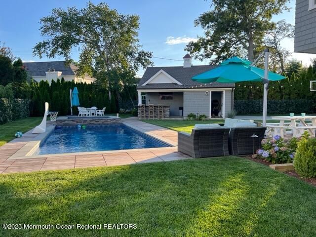 Backyard, Exterior, Pool