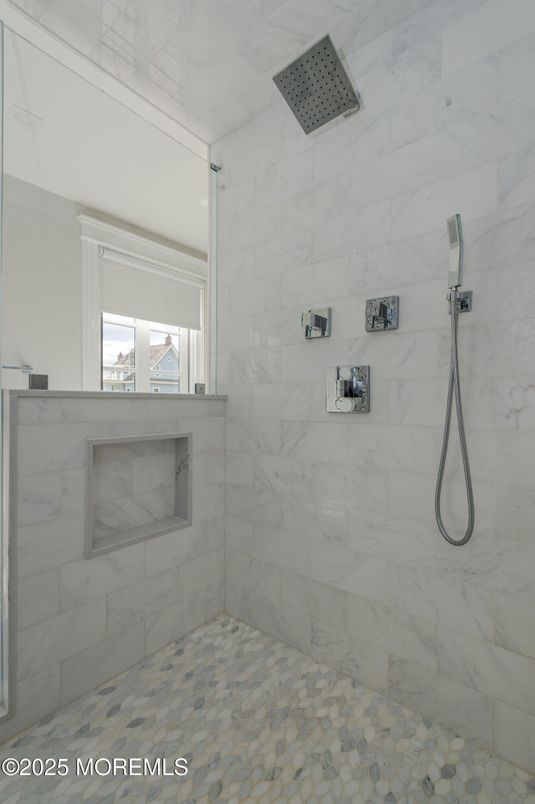 Bathroom, Interior, Marble Walls