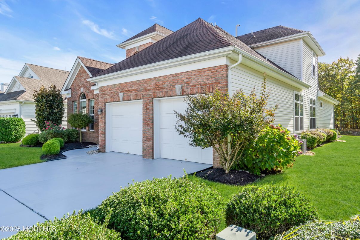 Attached, Exterior, Facade, Brick Facade, Brick Traditional