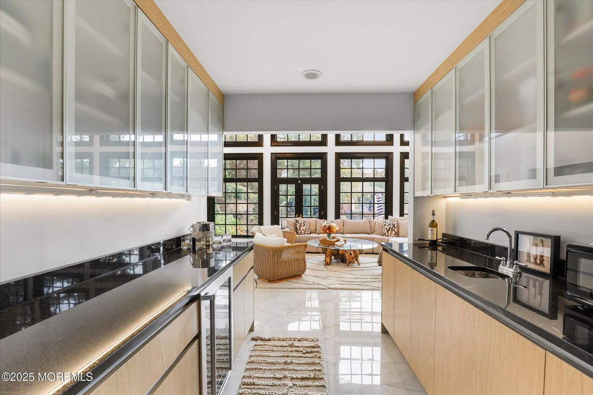 Interior, Kitchen, Living room, Recessed Lighting