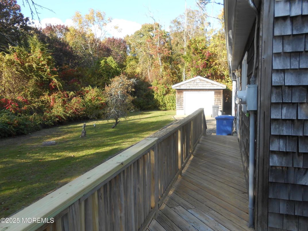 Backyard, Detached Garage, Exterior