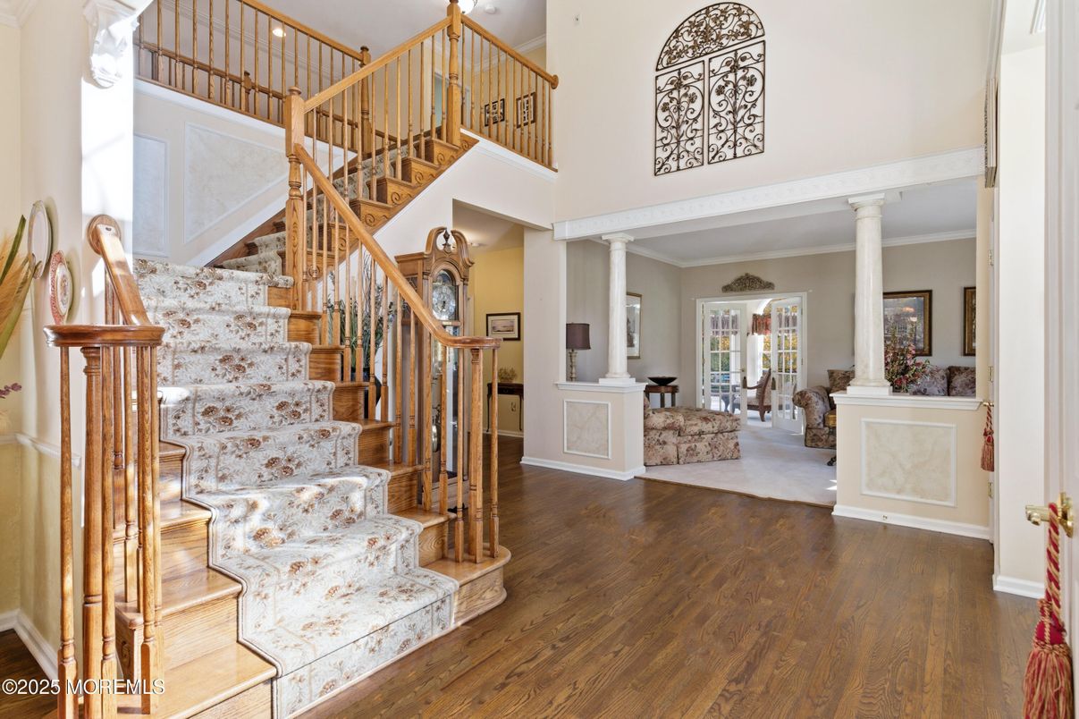 Fireplace, Interior, Wood Texture Flooring