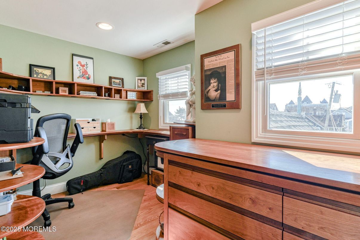 Home Office, Interior, Recessed Lighting