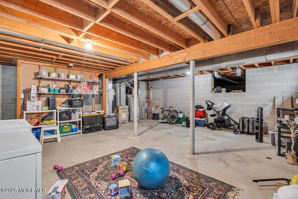 Interior, Stone Walls, Washer, Wooden Beams, Wooden Ceilings