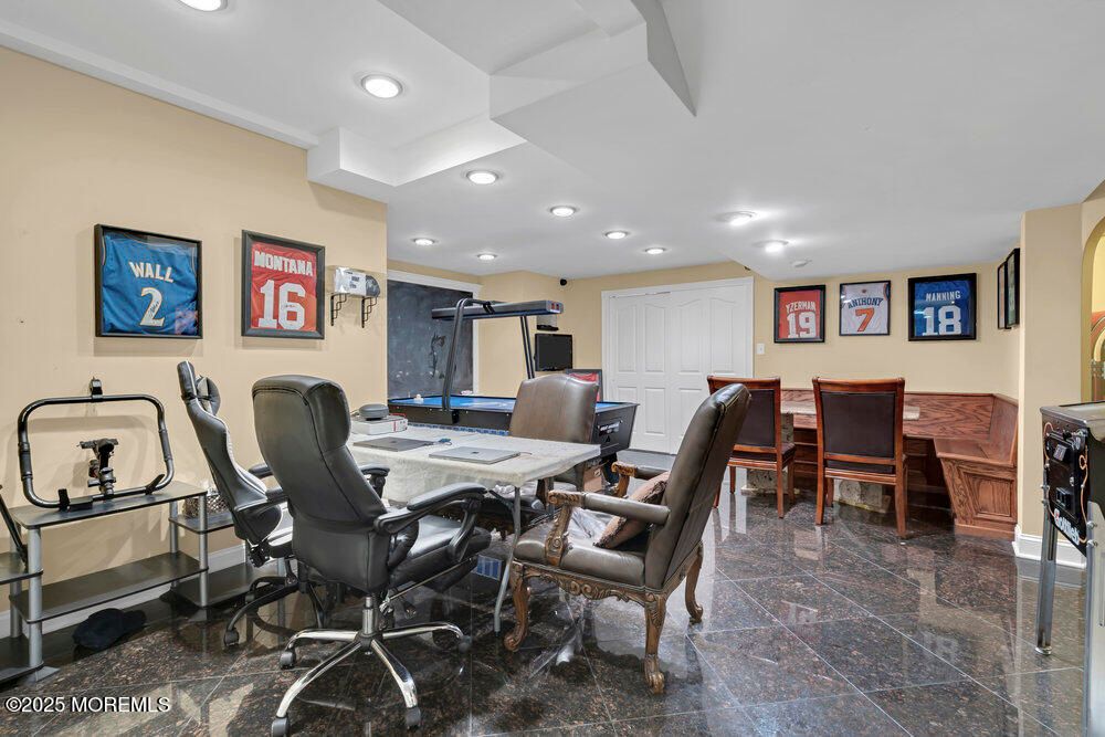 Fitness Equipment, Home Office, Interior, Recessed Lighting