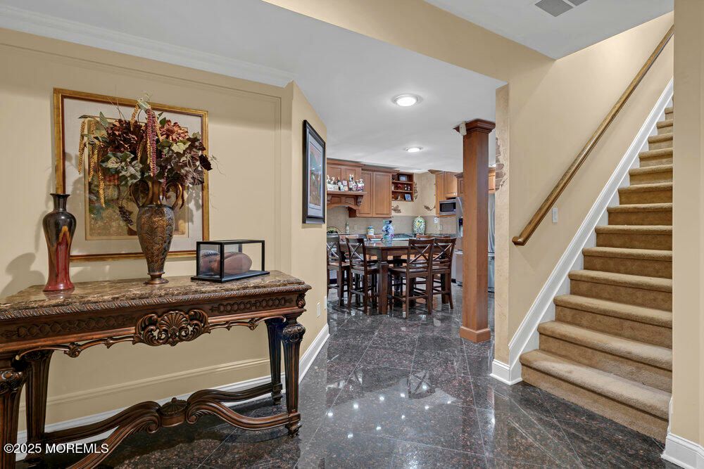 Dining room, Interior, Recessed Lighting