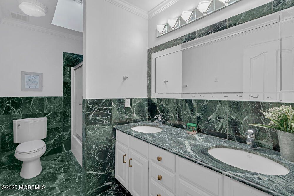 Bathroom, Dual Sink Vanities, Interior, Marble