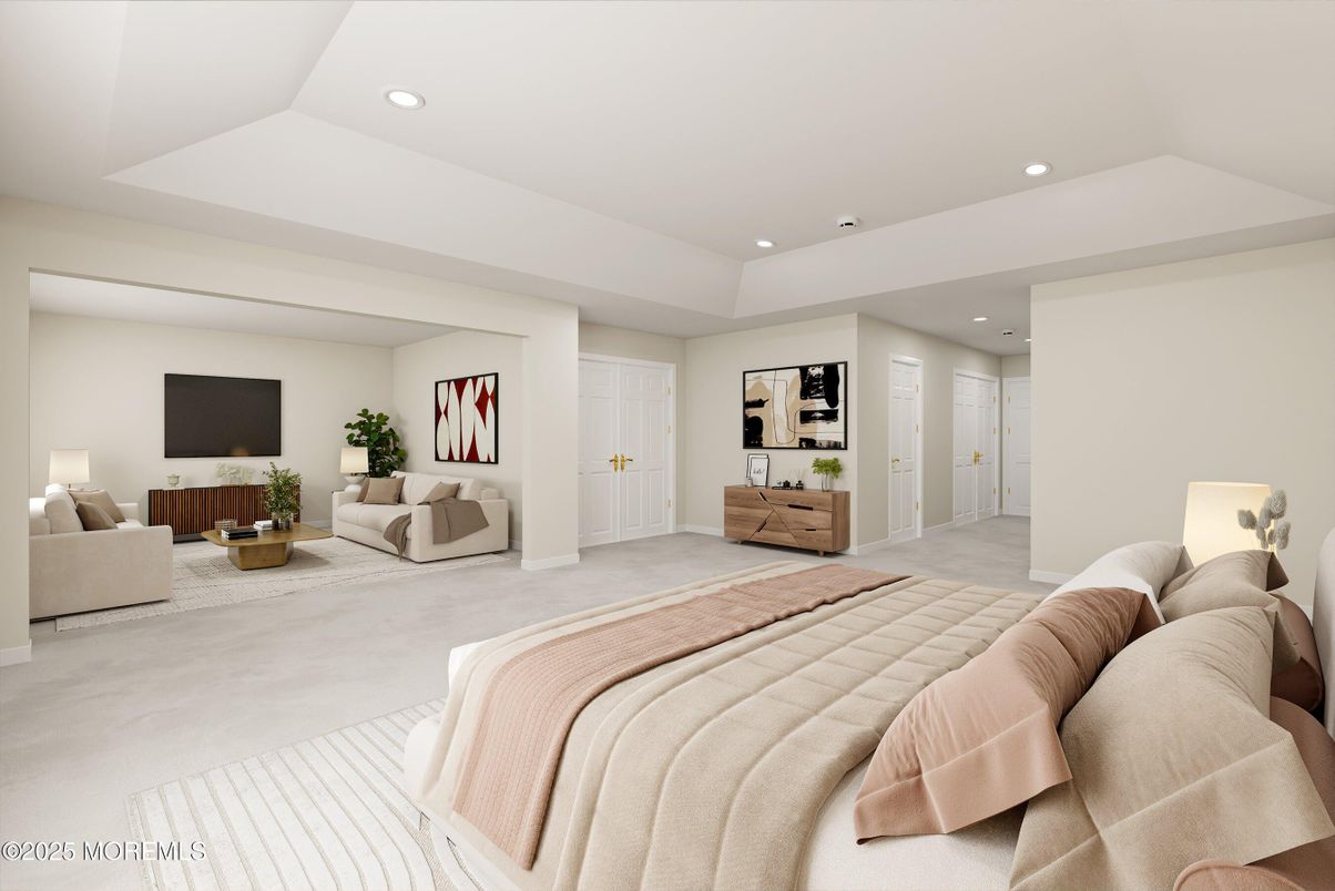 Bedroom, Interior, Living room, Recessed Lighting