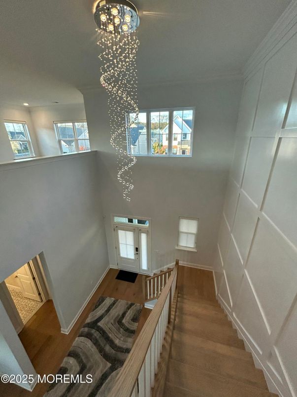 Interior, Pendant Lights, Wood Texture Flooring