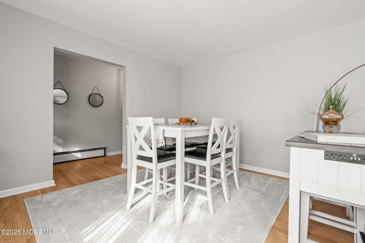 Dining room, Interior, Wood Texture Flooring