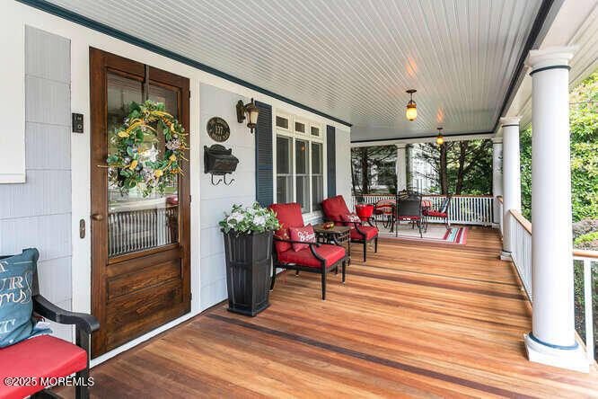 Exterior, Wood Texture Flooring